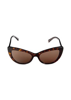 Versace VE4357 54MM Cat Eye Sunglasses