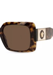 Versace 54MM Rectangular Sunglasses