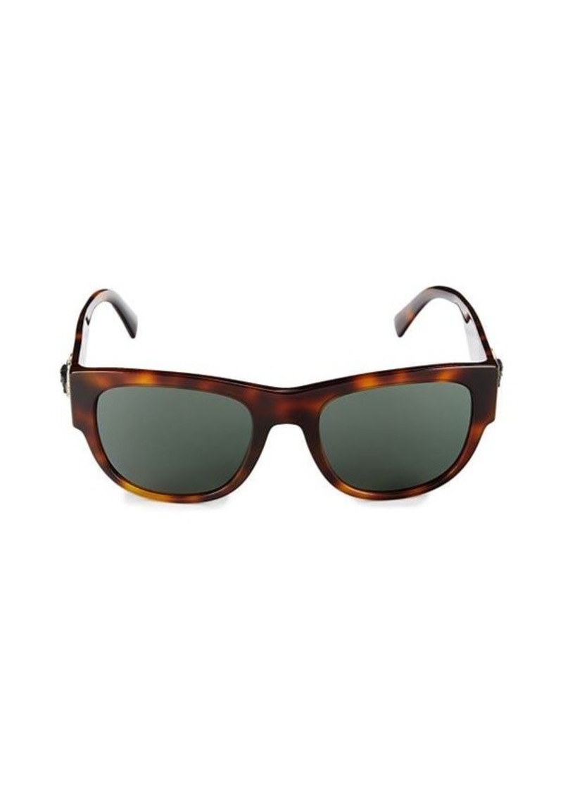 Versace 55MM Rectangle Sunglasses