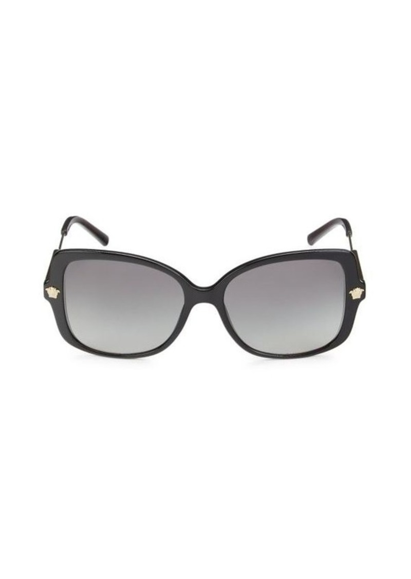 Versace 56MM Butterfly Sunglasses