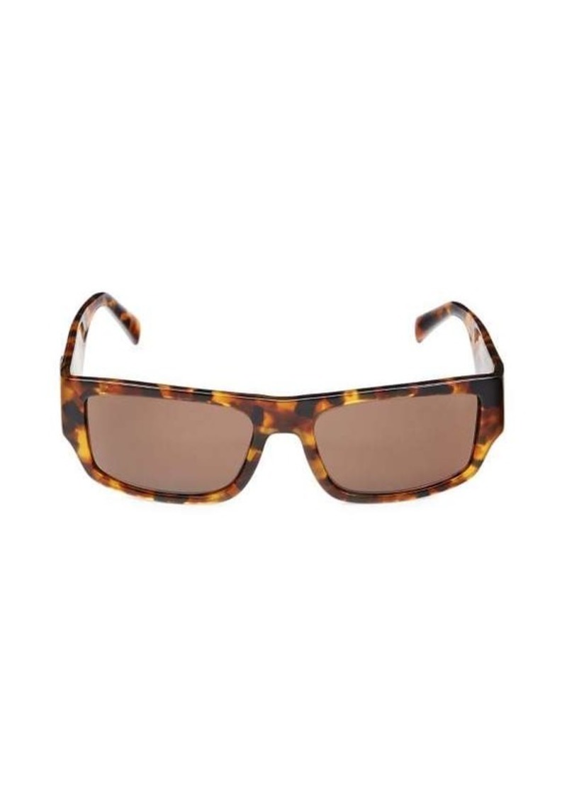 Versace VE4385 56MM Rectangle Sunglasses
