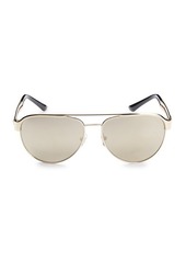 Versace 58MM Aviator Sunglasses