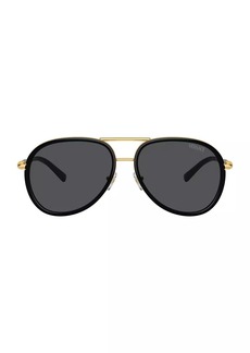 Versace 60MM Aviator Sunglasses