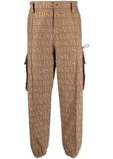Versace Allover cargo trousers