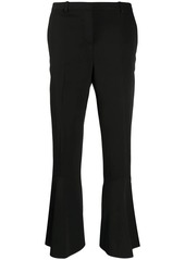 Versace ankle-length flared trousers