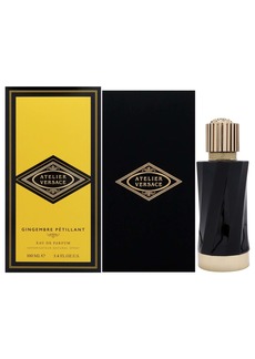 Atelier Gingembre Petillant by Versace for Unisex - 3.4 oz EDP Spray