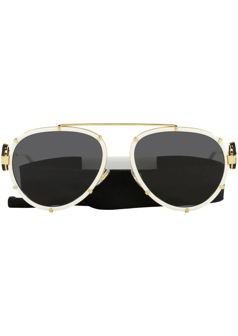 Versace pilot-style sunglasses