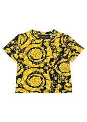 Versace Kids Baby Barocco cotton-blend T-shirt