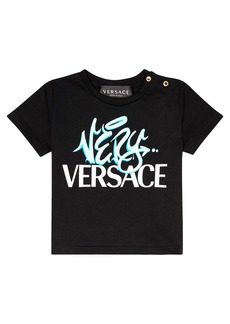 Versace Kids Baby printed cotton jersey T-shirt
