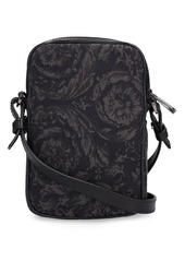 Versace Barocco Jacquard Canvas Crossbody Bag