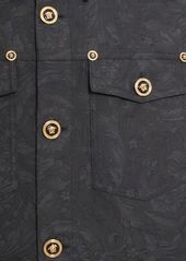 Versace Barocco Jacquard Cotton Overshirt