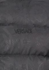 Versace Barocco Jacquard Nylon Down Jacket