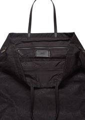 Versace Barocco Nylon Tote Bag
