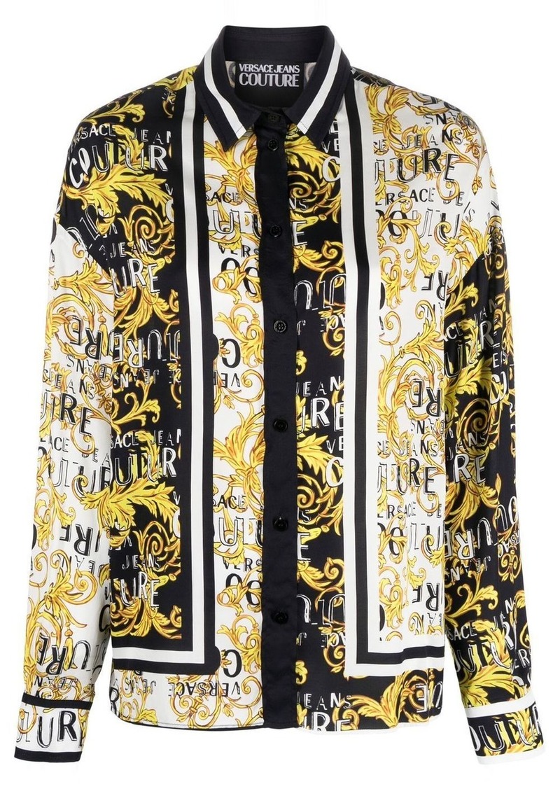 Versace Barocco print blouse