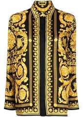 Versace Barocco silk shirt