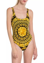 Versace Barocco Print One-Piece Swimsuit