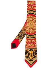 Versace Barocco print tie