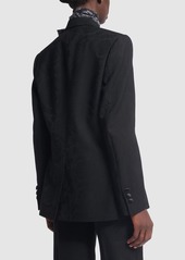 Versace Barocco Tailored Wool Jacket