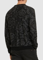 Versace Barocco Wool & Cotton Sweater