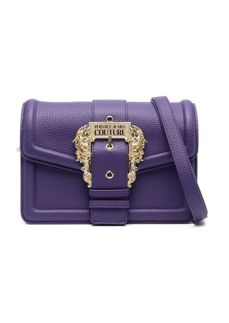 Versace baroque-buckle satchel bag