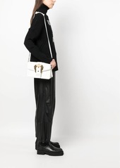 Versace baroque-buckle satchel bag