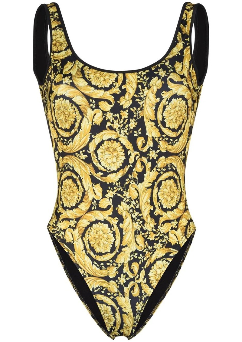 Versace baroque-print swimsuit