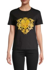 Versace Baroque Logo Graphic T-Shirt