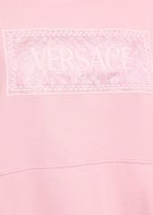 Versace Baroque Logo Jersey Sweatshirt