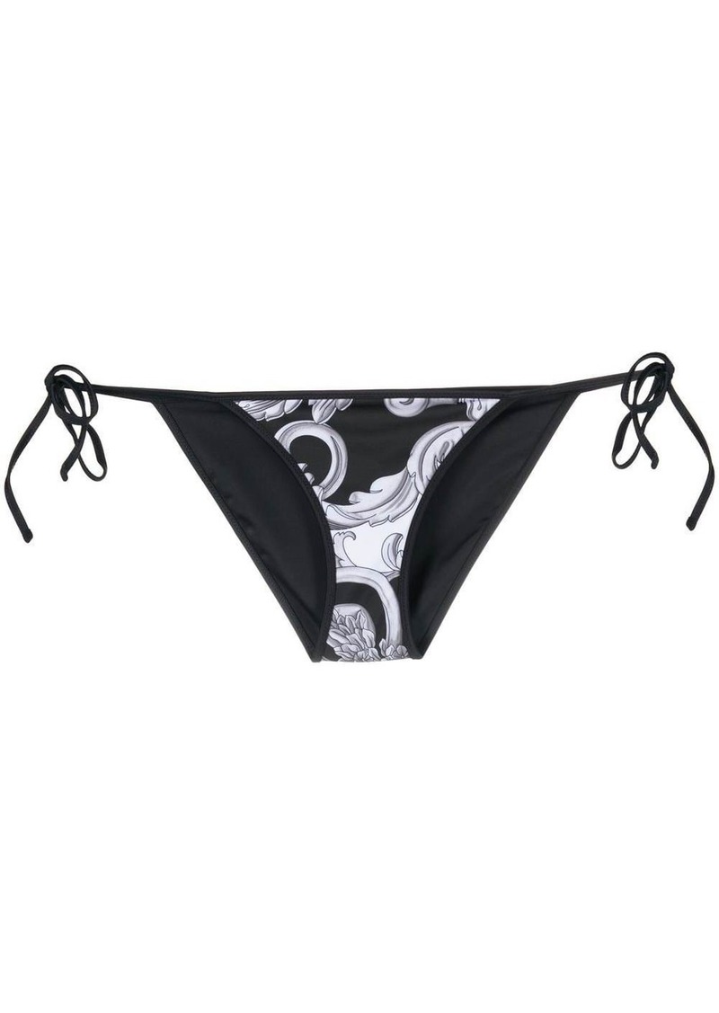 Versace baroque pattern-print bikini bottoms