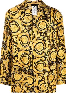 Versace Barocco silk pajama top