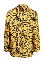 Versace Barocco silk pajama top