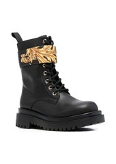 Versace Baroque-print ankle boots
