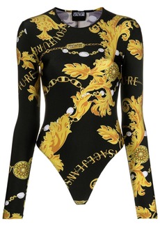Versace baroque-print bodysuit
