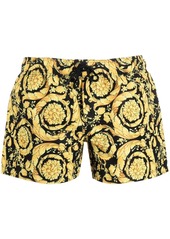 Versace baroque-print drawstring shorts