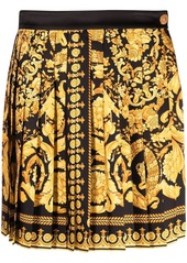 Versace Barocco pleated skirt