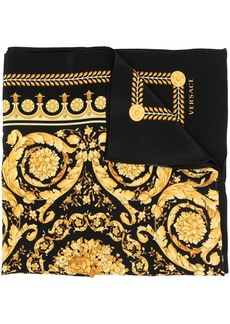 Versace Baroque print scarf