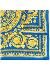 Versace Baroque print silk foulard
