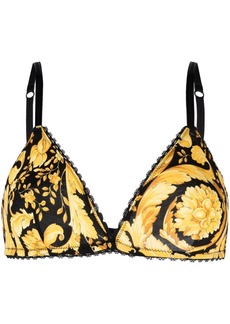 Versace Barocco triangle bralette