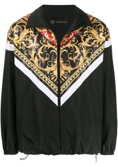 Versace Baroque print zipped jacket