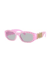 Versace Biggie stud-embellished sunglasses
