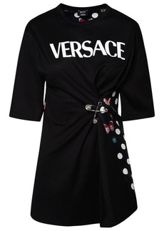Versace Black cotton blend T-shirt