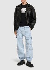 Versace Bleached Cargo Jeans