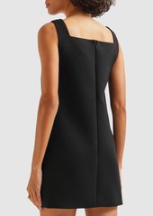 Versace Cavalry Viscose Twill Mini Dress