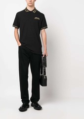 Versace chain-link polo shirt