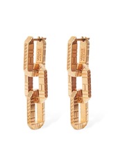 Versace Chain Pendant Earrings