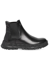 Versace Chain Sole Leather Chelsea Boots