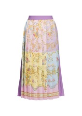 Versace Confetti Pleated Skirt