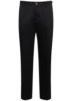 Versace Cotton Gabardine Pants