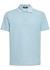 Versace Cotton Piqué Polo