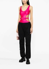 Versace cut-out belted bodysuit